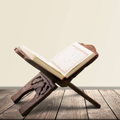 Islamic concept - Quran holy book of Muslim on stand